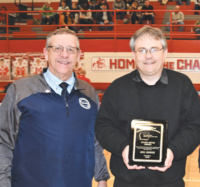 Howes honored for sports coverage